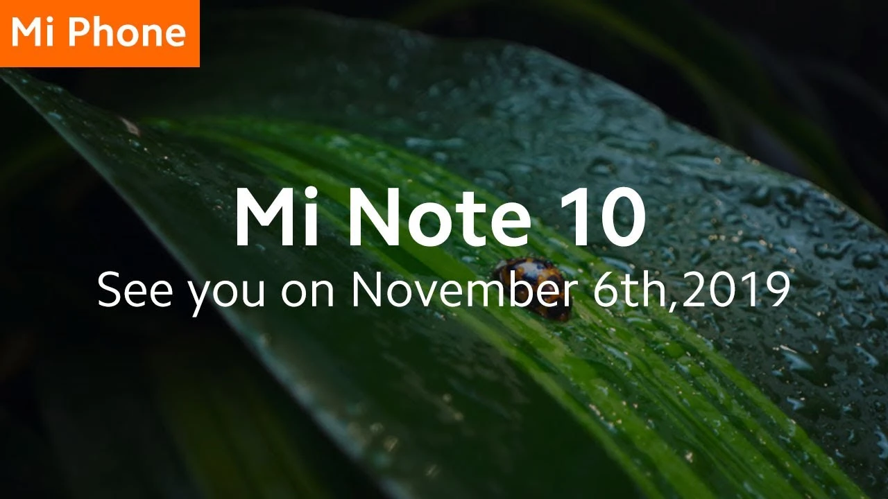 Mi Note 10 is Coming!